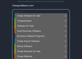 cheapsoftware.com