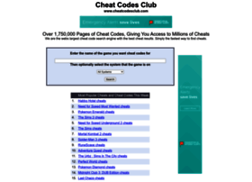 cheatcodesclub.com