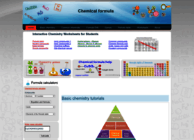 Chemicalformula.org