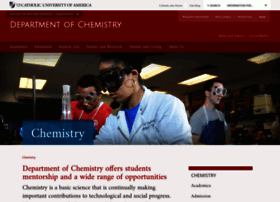 Chemistry.cua.edu