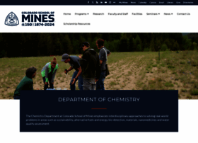 Chemistry.mines.edu