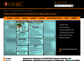 Chemistry.umbc.edu