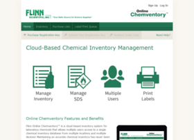 Chemventory.flinnsci.com