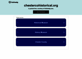 chestercohistorical.org
