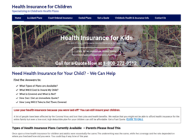 Childrenshealthplans.com