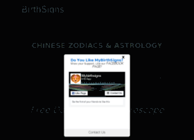 Chinese.mybirthsigns.com