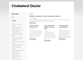 cholesterol-doctor.com