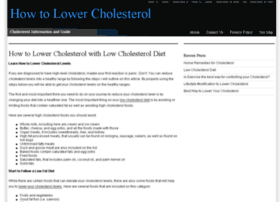 cholesteroladvices.com