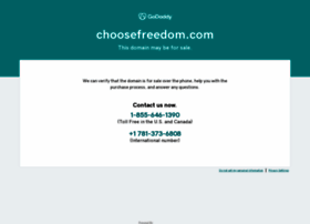 choosefreedom.com