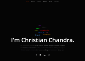 christianchandra.com