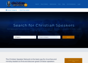 Christianspeaker.net