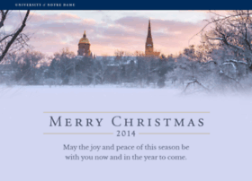 Christmas2014.nd.edu