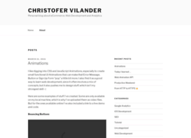 Christofervilander.se
