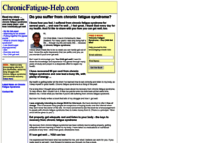 Chronicfatigue-help.com