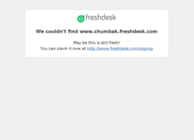 Chumbak.freshdesk.com