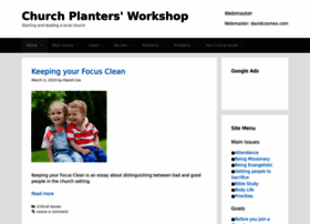 Churchplantingworkshop.com