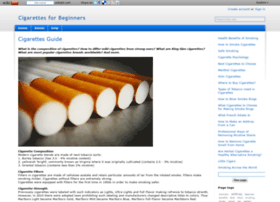 Cigarettes-for-beginners.wikidot.com