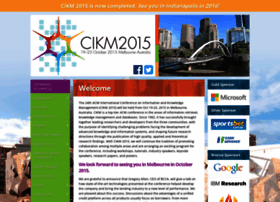 Cikm-2015.org