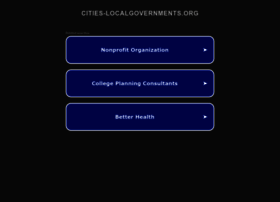 Cities-localgovernments.org