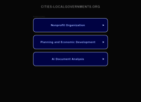 cities-localgovernments.org