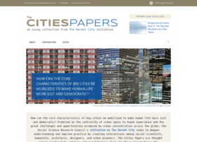 Citiespapers.ssrc.org