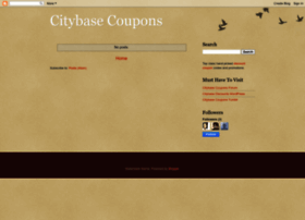 Citybasecoupons.blogspot.com