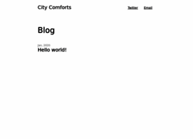 Citycomforts.com