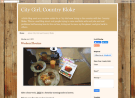 Citygirlcountrybloke.blogspot.com