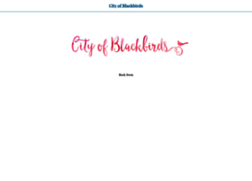 Cityofblackbirds.com