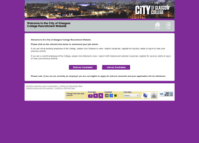 Cityofglasgowcollege.engageats.co.uk