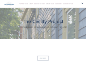 Civilityproject.org