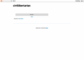 Civillibertarian.blogspot.com
