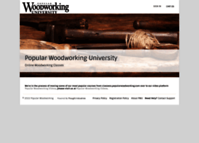 Classes.popularwoodworking.com
