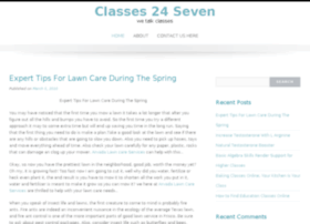 classes24seven.com