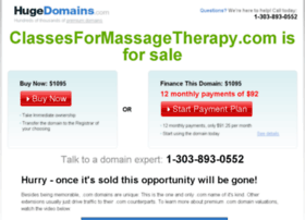 classesformassagetherapy.com