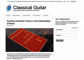 Classicalguitarblog.net