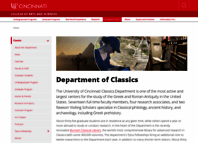 Classics.uc.edu