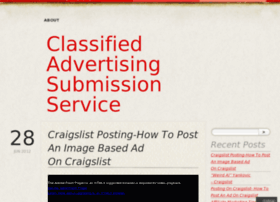 classifiedadvertisingsubmissionservice.wordpress.com
