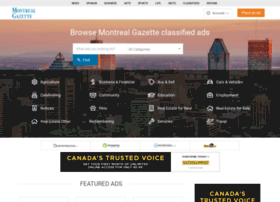 Classifieds.montrealgazette.com