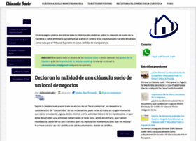 clausulasuelo.info