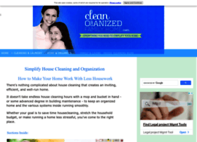 clean-organized-family-home.com