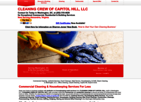 Cleaningcrewofcapitolhill.com
