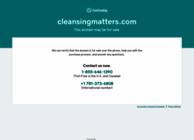 cleansingmatters.com