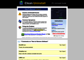 cleanuninstall.com