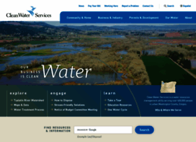 Cleanwaterservices.org