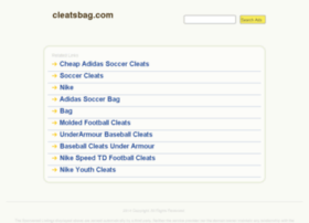 cleatsbag.com