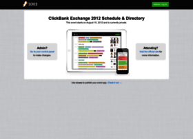 clickbankexchange2012.sched.org