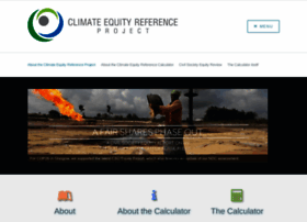 Climateequityreference.org