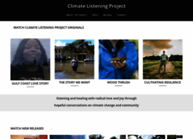 Climatelisteningproject.org