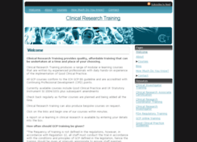 clinical-research-training.org